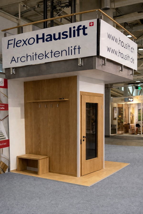 Flexo Hauslift an der Swissbau 2026