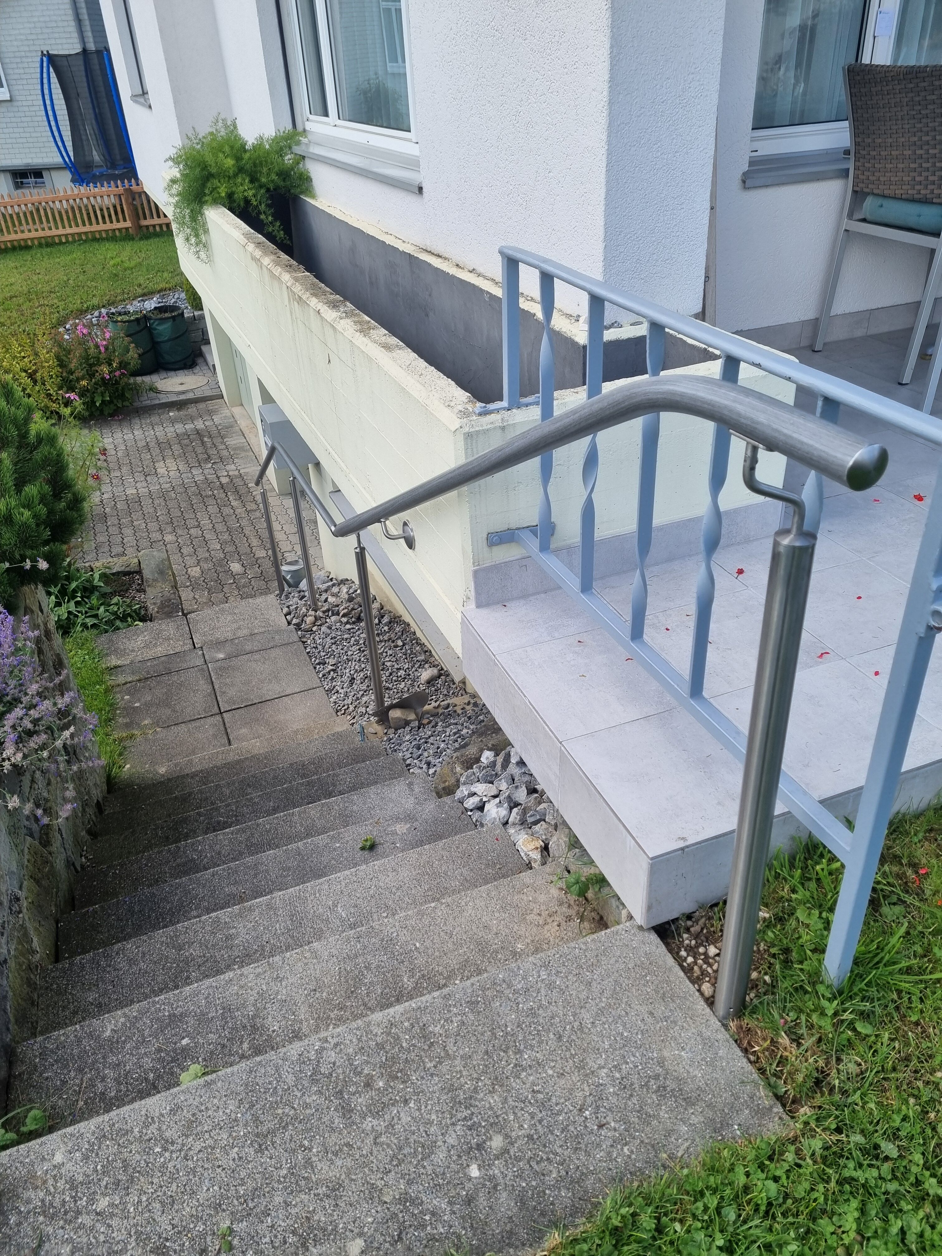 Aussenhandlauf - Flexo-Handlauf Ostschweiz