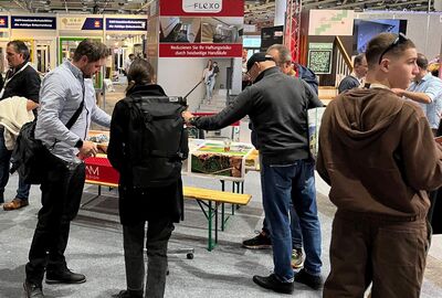 Flexo-Handlauf an der Swissbau 2026
