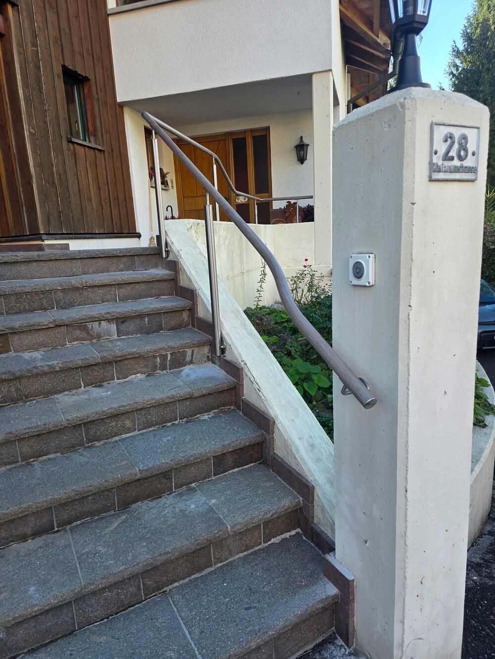 Flexo Aussenhandlauf in Schaan, Liechtenstein